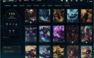 CONTA DE LOL - LVL 276 - 120 SKINS