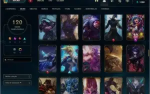 CONTA DE LOL - LVL 276 - 120 SKINS