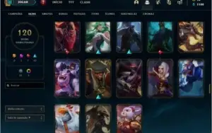 CONTA DE LOL - LVL 276 - 120 SKINS
