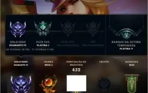 Conta diamante de Prestígio