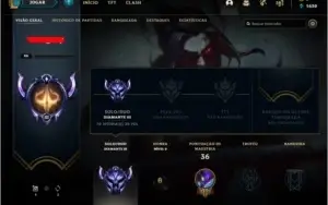 Conta lol Diamante 3