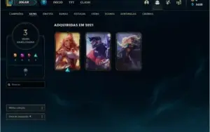 Conta lol Diamante 3