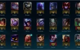 Conta lol OURO 3 49 CAMPEÕES
