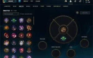 Conta ouro 2 com 37 Champs e 12 Skins + 3 Espolios