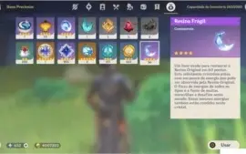 AR 45 XIAO+ZHONGLI+DILUC+QIQI C1+18 DIAS DE BENÇÃO