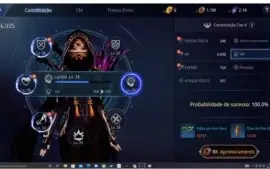 MIR4 arqueira lvl 70 80K de poder+pet epico+pedra lendaria