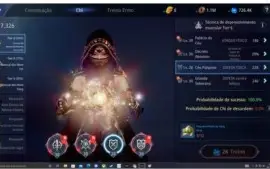 MIR4 arqueira lvl 70 80K de poder+pet epico+pedra lendaria