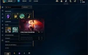 Conta Nivel 27 com 25 Champs, 12 Skins + 1350 RP Sobrando