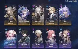 Honkai Top Jing+Cone Silver Wolf (Loba) Yanqing+Cone Bailu