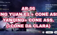 Honkai Top Jing+Cone Silver Wolf (Loba) Yanqing+Cone Bailu
