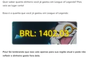 conta LOL, mmr gold/platina, muita skin e todos os campeoes