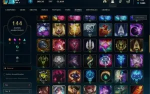 Conta League of Legends barata