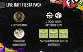 Fishing planet DLC (Live Bait Fiesta Pack)