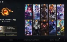 Conta 196 skins feita no primeiro dia