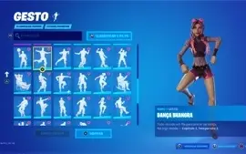 Conta Fortnite Itens Raros