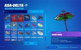 Conta Fortnite Itens Raros