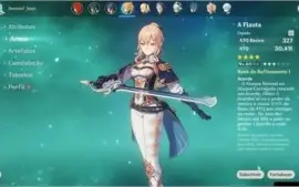 GENSHIN IMPACT - AR36 - DILUC + JEAN + QIQI 5*