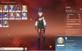 (AR 10) Lyney+ Arcana original (bis), bennett c1