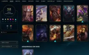Conta Lol Mestre Top 1 Ekko Br 