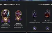 Conta Lol Mestre Top 1 Ekko Br 