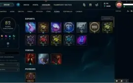 Conta League of Legends - Corki Ovni  - 59 Champs - 59 Skins
