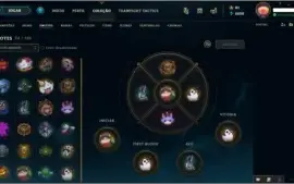 Conta League of Legends - Corki Ovni  - 59 Champs - 59 Skins