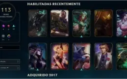 Conta LoL Diamante 5 , 132 Champs, 113 Skins, MMR ALTO