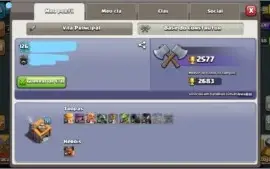 CONTA CLASH OF CLANS CV 10/9 Bem upada!