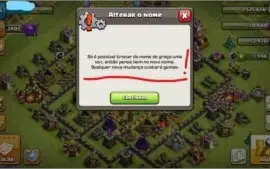 CONTA CLASH OF CLANS CV 10/9 Bem upada!