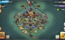 CONTA CLASH OF CLANS CV 10/9 Bem upada!