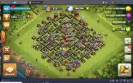 Conta de Clash of clans cv10