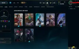 Conta LoL gold4 soloq plat4 flex full acesso hand lvl