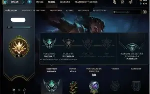 Conta Platina LOL