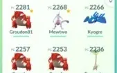 Conta Pokémon Go com vários lendários