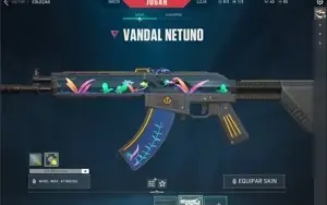 Conta Valorant Smurf Platina - Vandal Netuno