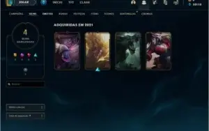 Conta League of Legends - Diamante 4