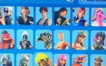 Conta De Fortnite, Focada Em Skin De Loja