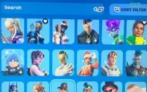Conta De Fortnite, Focada Em Skin De Loja