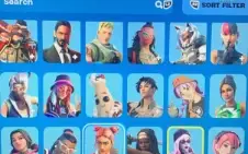 Conta De Fortnite, Focada Em Skin De Loja