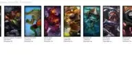 PROMOÇÃO: CONTA COM 101 CAMPEÕES E 11 SKINS !