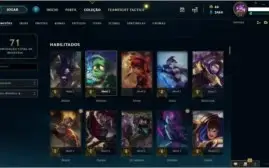 CONTA LEAGUE OF LEGENDS UNRANKED LVL 30