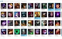 CONTA - BRONZE 3 - 48 CHAMPS - 6 SKINS - 2 RUNAS PAGES