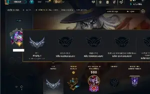 Unranked com TODOS os champs e 193 Skins ( JG / MID / TOP )