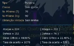 Conta SSS+ bons equipamentos TROCO por Teras LADMO OMEGA