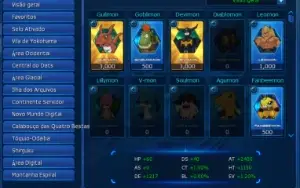 Conta SSS+ bons equipamentos TROCO por Teras LADMO OMEGA