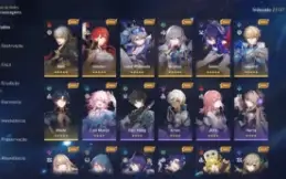 Honkai Star Rail - Tl63 Seele + Loba Prateada + Blade + Bron