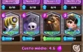 CLASH ROYALE NIVEL 9 ARENA 9 (4 LENDARIAS) + TROCA DE NOME