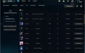 Conta prata 1 com 24 champs e 3 skins