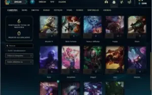 Conta prata 1 com 24 champs e 3 skins