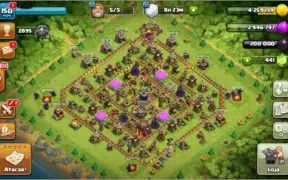 Conta Clash of Clans CV 10 FULL